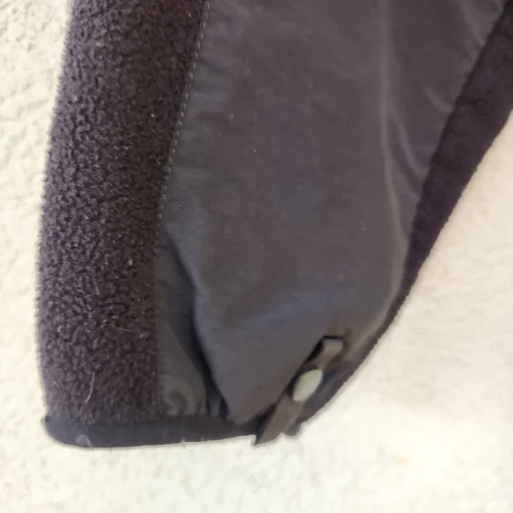 THE NORTH FACE Girls Jacket XL Black Fleece Softshell Full Zip Denali - Picture 11 of 13